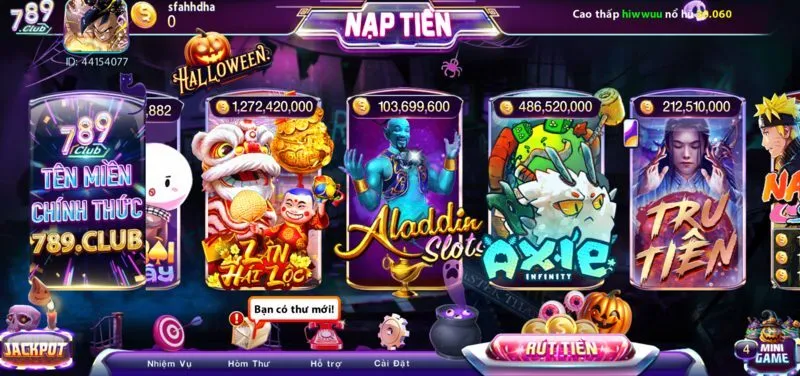 Tổng quan về game nổ hũ Aladdin 789Club