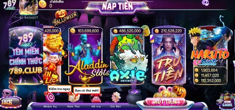 Đôi nét về game nổ hũ đổi thưởng Axie infinity 789Club