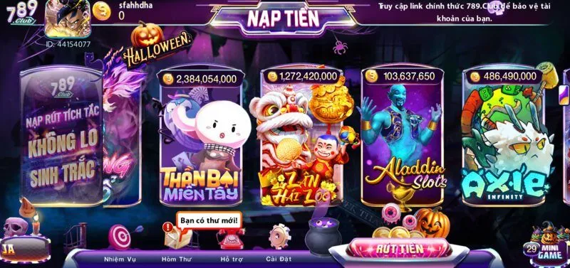 Tổng quan về game nổ hũ đổi thưởng Lân hái lộc 789Club