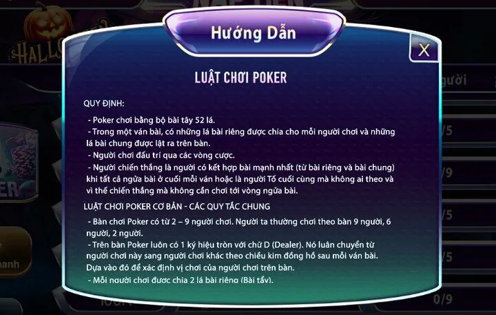 Game bài đổi thưởng Poker 789Club