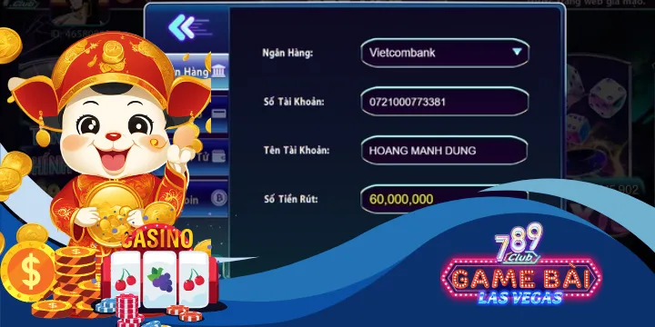 Rút tiền 789Club - Hướng dẫn chuyển tiền về tài khoản nhanh chóng