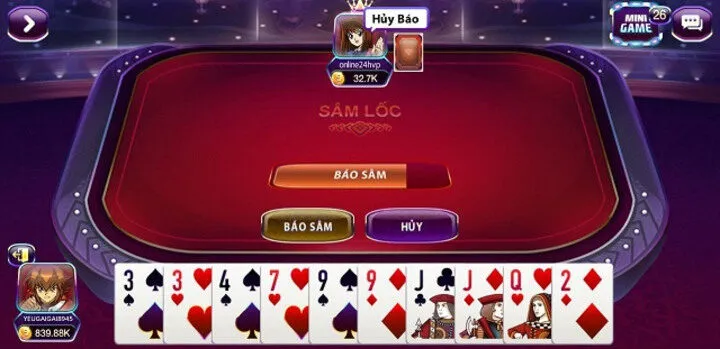 Thông tin về game đổi thưởng Sâm lốc 789Club