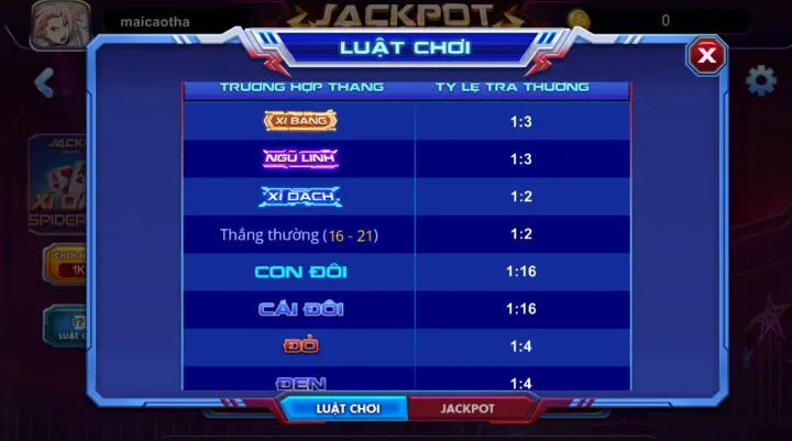 Game đổi thưởng Xì dách spiderman 789Club