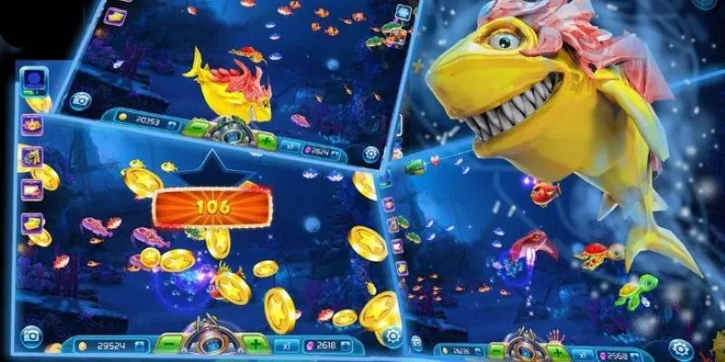 Mẹo bắn được nhiều cá trong game bắn cá ăn xèng